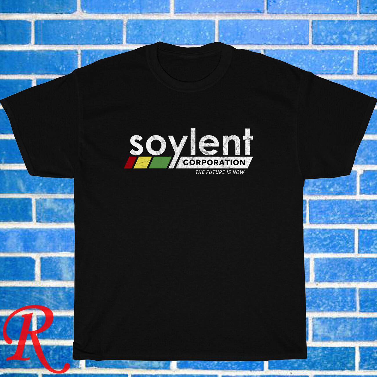Soylent Green Corporation Logo Black/Grey/Navy Size S-5XL Unisex T-Shirt M