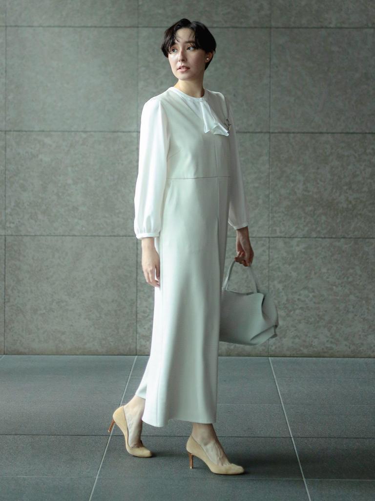 B:MING LIFE STORE by BEAMS Women's ECRU Jumpsuit, Overalls (S-M)