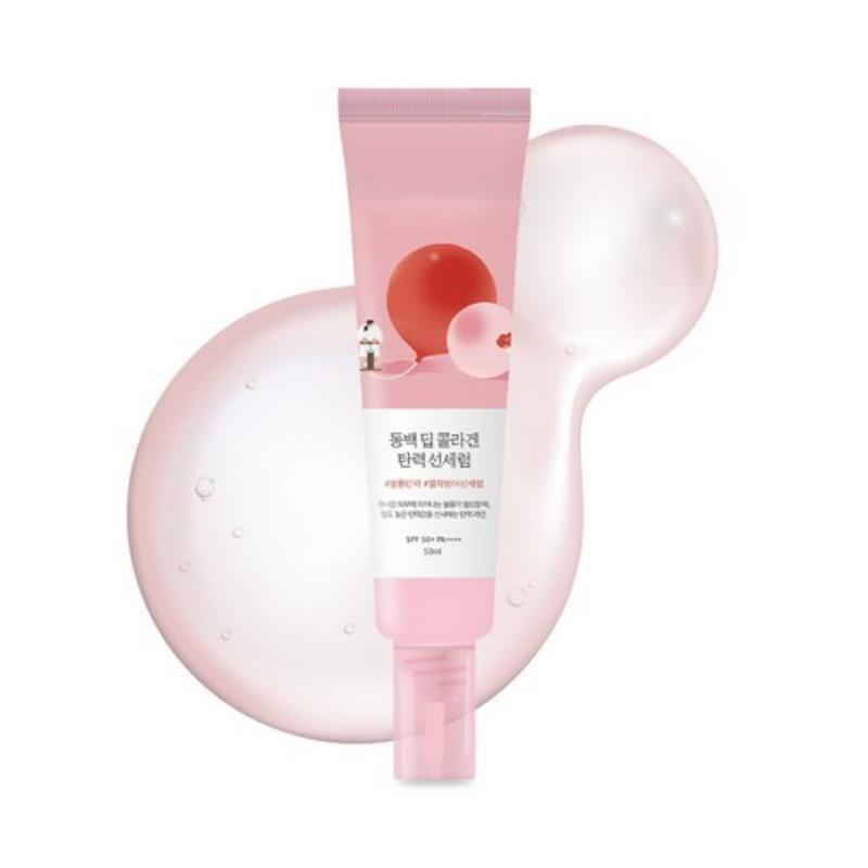 

ROUND LAB Camellia Deep Collagen Firming Sun Serum SPF 50+ PA++++ 50ml (3 Options)