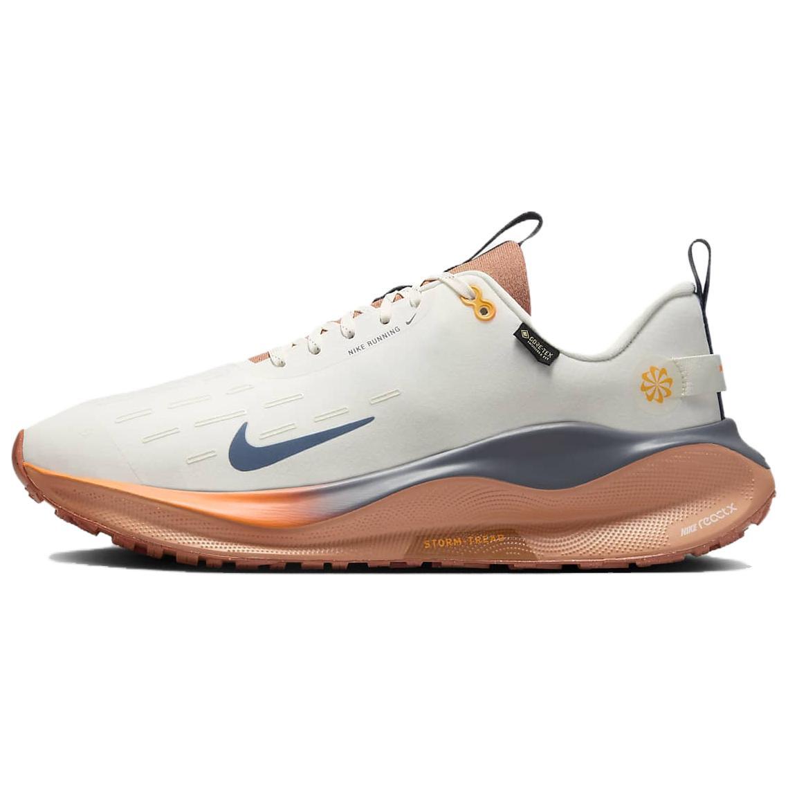 Nike ReactX Infinity Run 4 GORE-TEX Sail Total Orange Blue - HQ0265-100 44