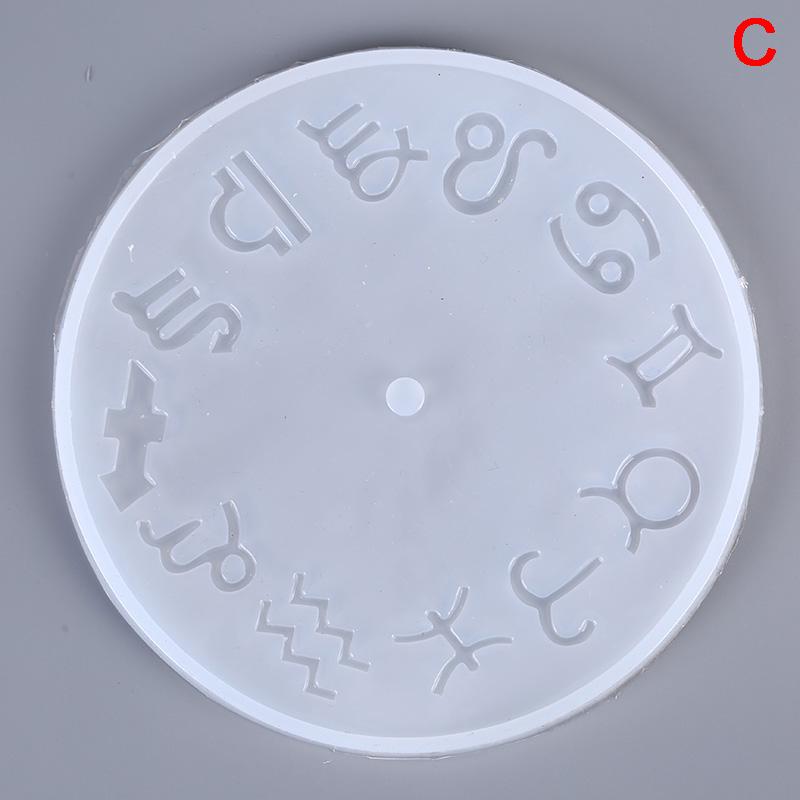 Clock Silicone Expoxy Resin Jewelry Mold Pendant Jewelry Making Diy Craft Tool