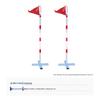 400M Obstacle Course High-Low Poles