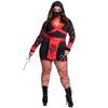 S-XXL Ninja Costumes Plus Size Halloween Costume, Naruto, Cosplay Samurai