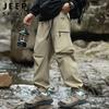 JEEP SPIRIT Herren Cargo Paratrooper Hose mit lockerem Schnitt