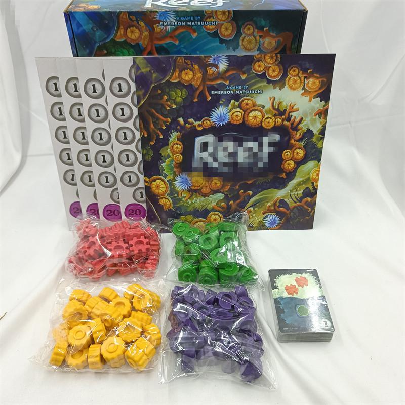 Gioco di Carte e da Tavolo per Feste in Inglese: Set di Mattonelle Master Storia del Corallo