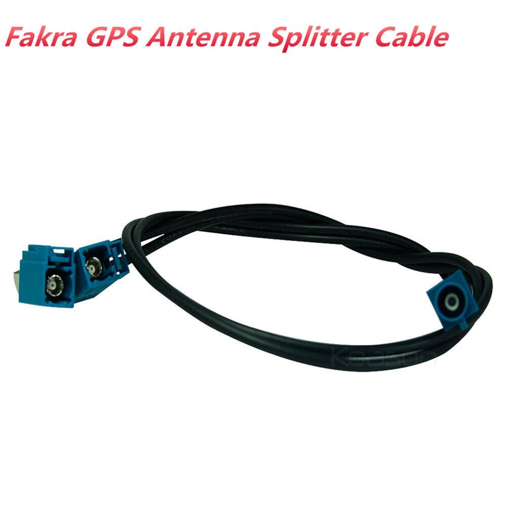 Car GPS NAVI Antenna Splitter Cable For BMW Mercedes Benz Android Audio Video
