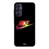 Case For Samsung Galaxy A25 Nike Colorful Logo Black Front Maniacase