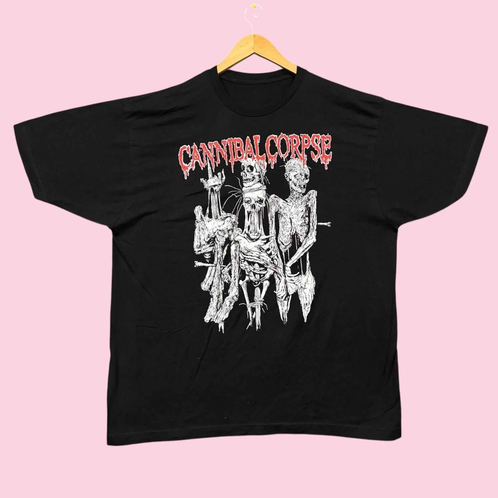 Cannibal Corpse Североамериканский тур Смертельный металл Группа Футболка 2XL S