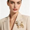 Doggie High-End Brooch Luxury Pin Exudes Luxury Feel Pin