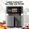 10L Touch Digital Display Home Multi-function Large Capacity Fully Automatic Air Fryer Air Fryer