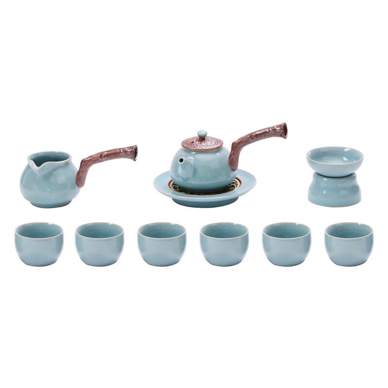Bafangli Picturesque Landscape Celadon Tea Set