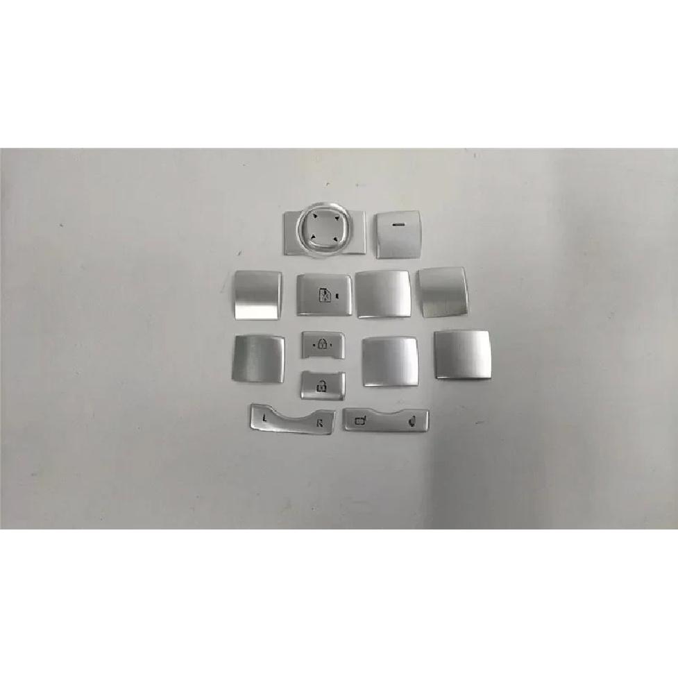 14pcs/Lot Aluminum Alloy Window Glass Lift Panel Decorative Cover For - Toyota RAV4