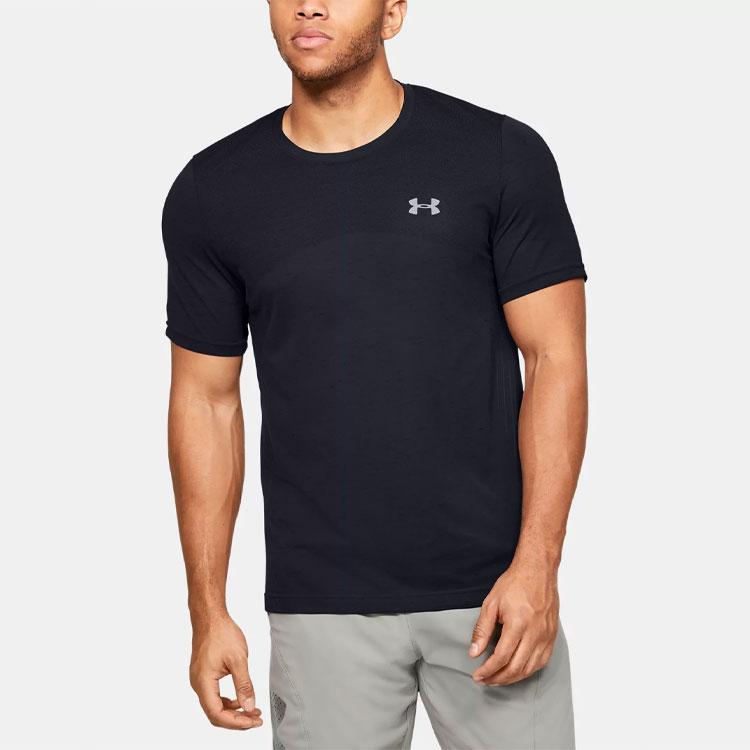 Under Armour Straight Fit T Shirt Men's Black 1351449-001