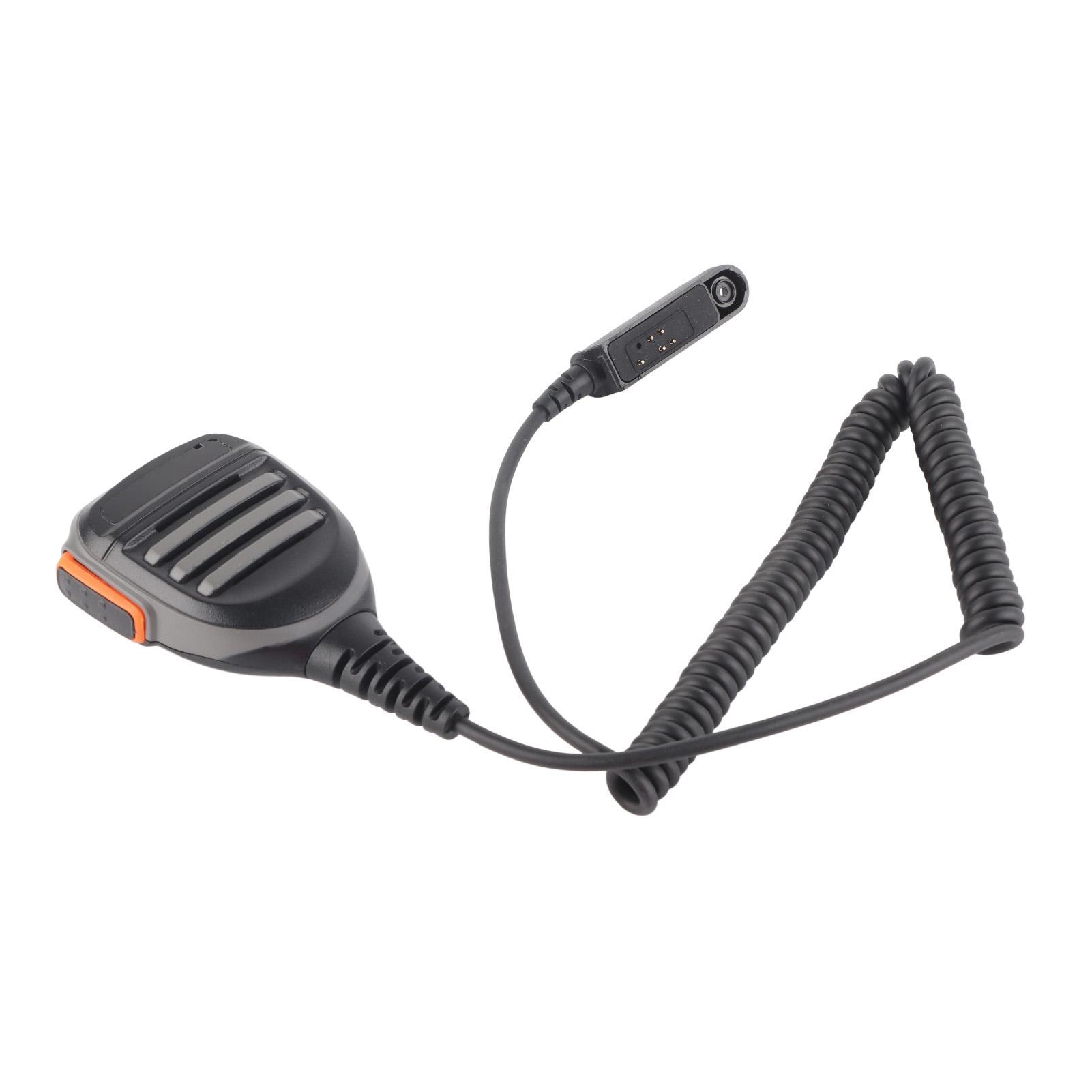 

Ручной плечевой динамик Компактный Водонепроницаемый Пылезащищенный Микрофон для рации BaoFeng UVXR