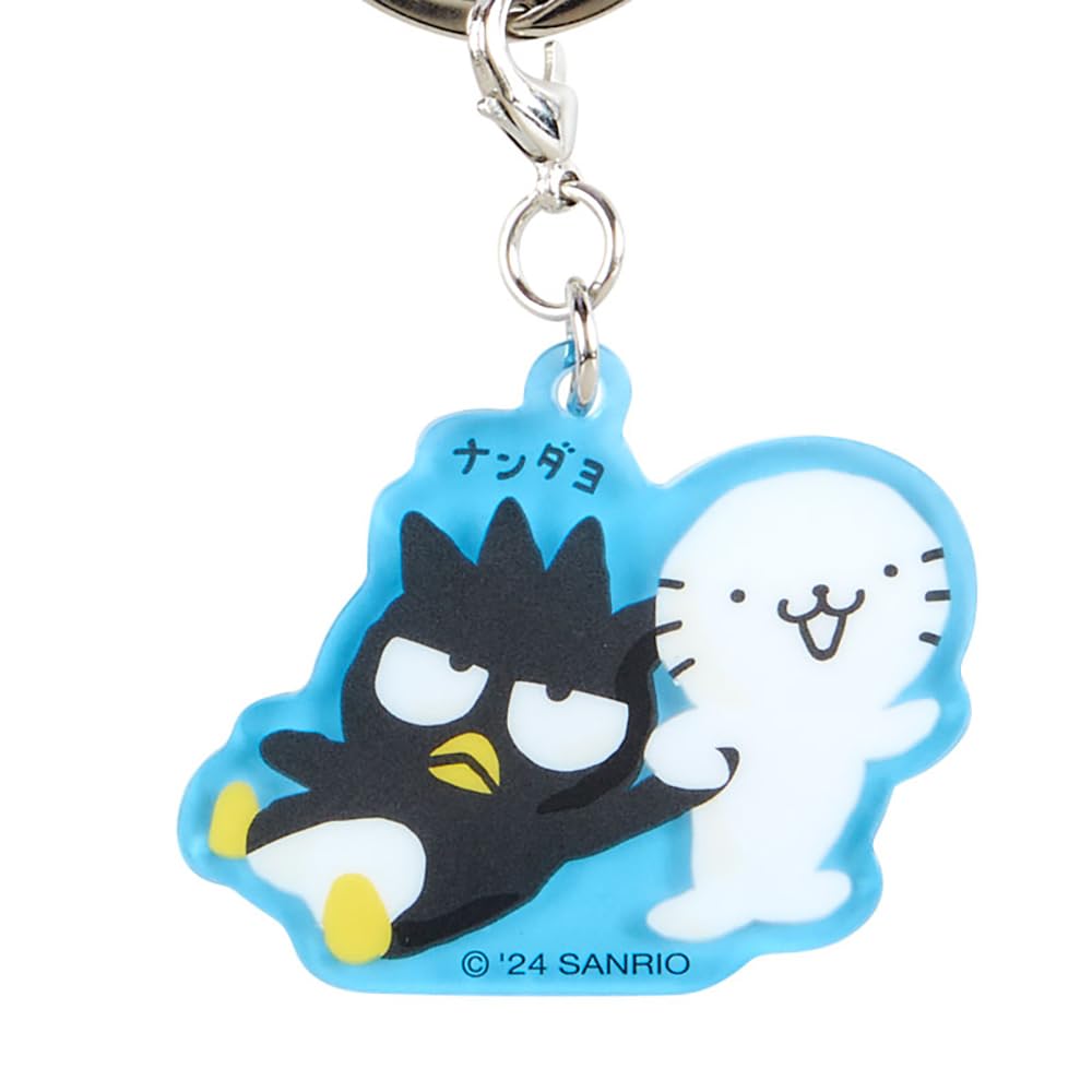 Sanrio Badtz-Maru 3-Piece Acrylic Keychain, The Usual Couple, 12 X 5 X 0.3 Cm, Character, 101311