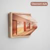 Naked Eye 3D Visual Night Light Wall Lamp Optical Art Atmosphere Wall Lamp 3 Colors Wall-Mounted Painting Light