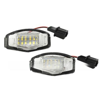 License Plate Light LED Compatible with Honda Civic Accord Odyssey CRV Car Accessories Auto Parts Rear License Plate Light