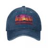 Sunset Synthwave State of Mind Baseball Cap Sunscreen Hat Luxury Brand Visor Designer Cap Caps For Unisex Womens