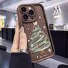 Cartoon Christmas Case For IPhone 11 14 15 Pro Max 13 12 Mini X XR XS Max 6 6S 7 8 Plus New Year Gift Silicone Protection Cover