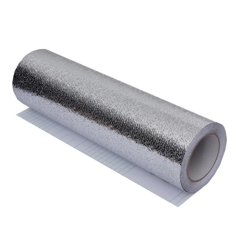 Oil-Proof, Moisture-Resistant, Self-Adhesive Aluminum Foil Stickers for Kitchen, Cupboards, Drawers, Wardrobes, and Shoe Cabinets.
