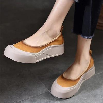 Mocassins plats pour femmes Chaussures plates Plateforme peu profonde Chaussures de marche confortables Nouvelles Chaussures de sport de mode robe Mujer Voyage Zapatillas