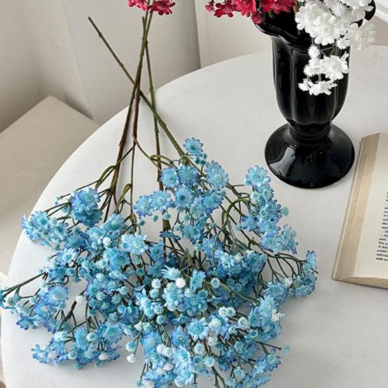 Artificial Baby's Breath Flower Mixed Fake Wildflower Gypsophila Bouquet for Wedding Floral Arrangement Party Home