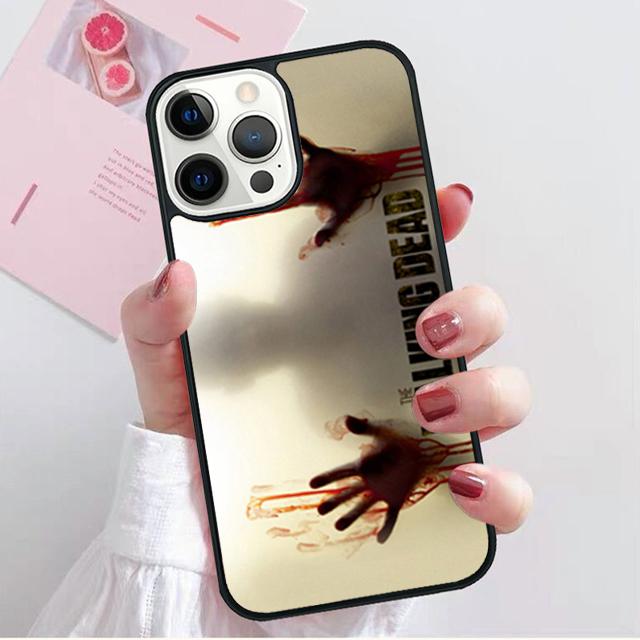 the walking dead logo Coque Shell For iPhone 17 Air 15 16e 14 13 12 Pro Max 11 Pro Max Plus Phone Case Cover