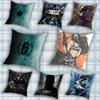 Solid Snake Game Rainbow Six Pillow Case Square DoubleSided Printing Short Plush Sofa Cushion Cover Bedroom Bedside Pillow
