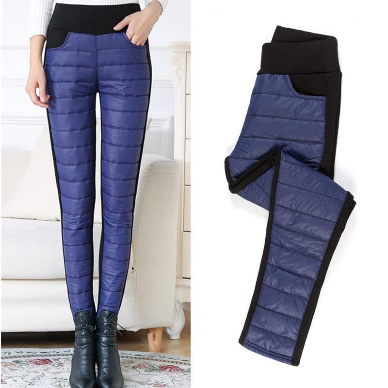 

Брюки из хлопка для женщин, верхняя одежда, зимние, утолщенные, с высокой талией, большие размеры, брюки из хлопка для мам, женские, утолщенные, из бархата, для сохранения тепла 4XL