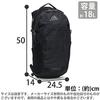 Gregory Nano 18 Hiking Daypack Obsidian Black 18L Lightweight Backpack