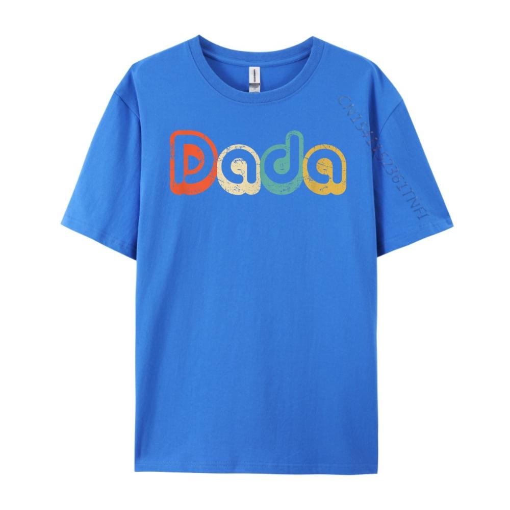 Father Day For New Dad Him Papa Grandpa Dada Graphic Tee Cotton Funny T Shirts