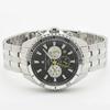Authentic Salvatore Marra SM19113-SSBK Chronograph Men's Watch with Metal Strap [Parallel Import]