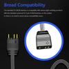 AR-1 RGB Controller Cable Computer PC 5V 3 Pin to SATA AURA ARGB Mini Control HUB Adapter for Cooling Fan Light Strip