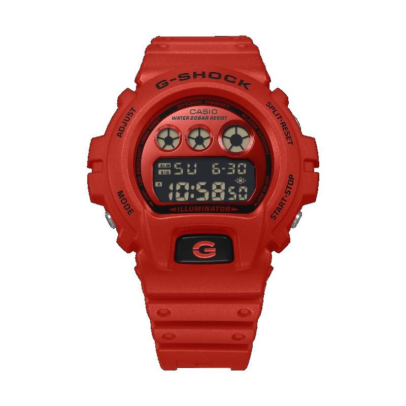 Casio G-SHOCK Men's Resin 200M Water Resistant Digital Shock Resistant Quartz Watch DW-6900RRB-4