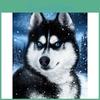 Diy Painting Full Diamond 5d Husky In The Snow Embroidery Full Lay Anime Cross Stitch Kits Home Decor Handmade Gift