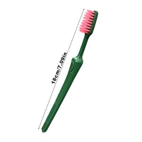 Fine Bristle Toothbrush, Soft Toothbrush for Adults, Small Head Soft Bristle Toothbrush, Ergonomic and Perfect for Sensitive Teeth, Ultra-Fine Bristle