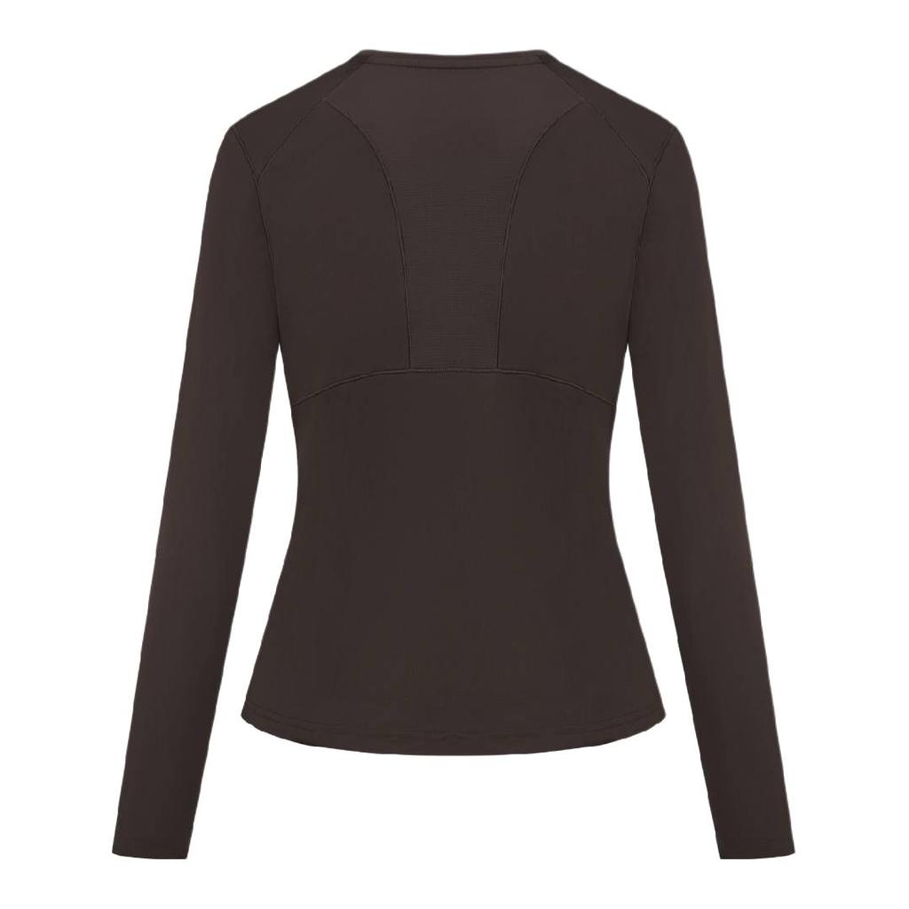 Under Armour Novelty Training Crew Neck Mesh Dry And Breathable Long Sleeve T-Shirt Women Tops 6014363-246