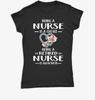 Being Nurse Is Choice Being a Retired Nurse Is an Honor Womens T Shirts  P1 Or A