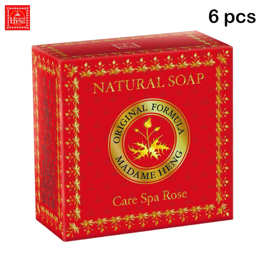 Madame Heng Natural Balance Soap Care Spa Minze / Rose / Holz, Originalformel, 150 g x 1 Stück / 3 Stück / 6 Stück - Thai Skin Care