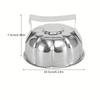 Easy Shape, Stainless Steel Japanese Style Onigiri Rice Ball Mold , Perfect for Clogs , Pumpkin Rice Balls, Ideal for Home and Restaurant Use