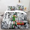3D Print  Hunter X Hunter Duvet Cover Set Bedding Set Japanese  Twin Queen King Quilt Cover Pillowcases Home Textiles