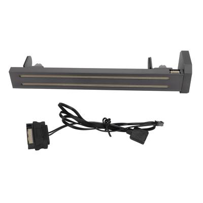 GPU Holder Strong Magnets Sliding Adjustment Multifunction RGB Graphics Card Bracket for Desktop PC