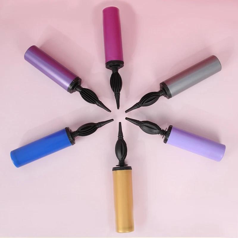 1PC Wedding Valentine's Day Birthday Party Decoration Tools Hand Push Air Pump  Manual Balloon Pump Balloon Inflator