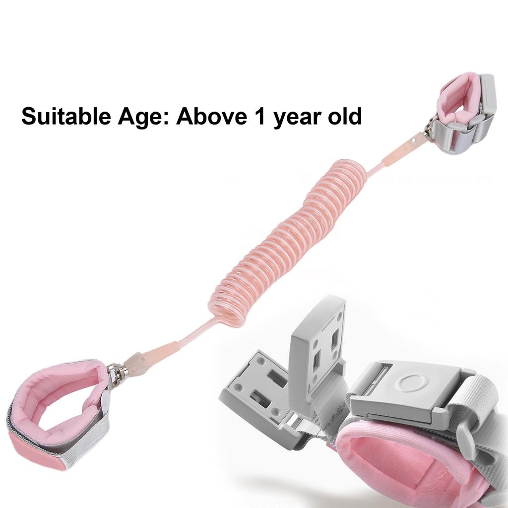 2.5m Celsius 8.2ft Kid Leash Harness Anti Lost Wrist Link   Wrist Leash for Toddlers Baby