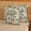 1Pc Vintage Navy Floral Pillow Covers - Polyester, 2D Double-Sided Printed, Decorative Pillow Cases For Sofa & Bedroom, Perfect