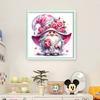 Gnome Printed Cross Stitch Kit 40x40cm DIY 11CT Thread Art Needlework Home Decor