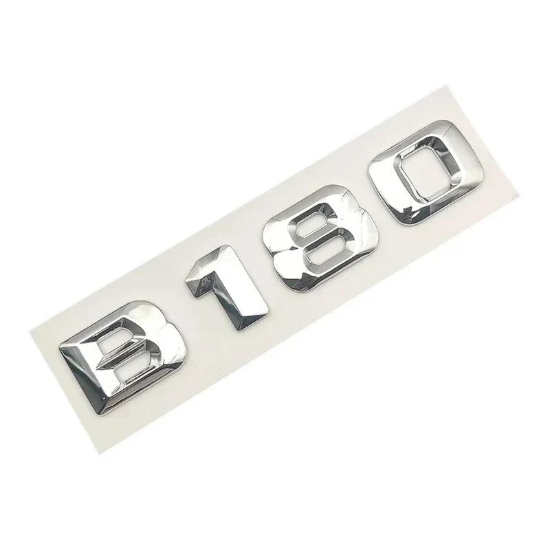 3D Auto Heckklappen Buchstaben Emblem Logo Abzeichen Aufkleber für Mercedes Benz B180 B200 B220 B250 B260 W246 W245 CDI Auto Zubehör