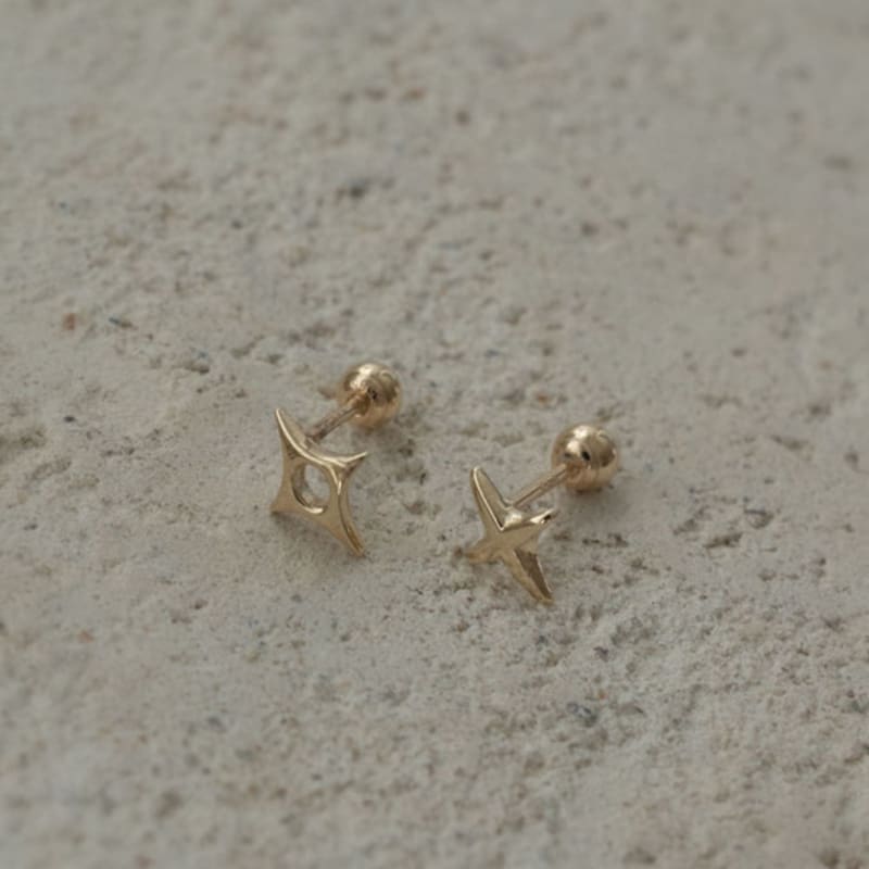 youngglow 14k sparkling piercing