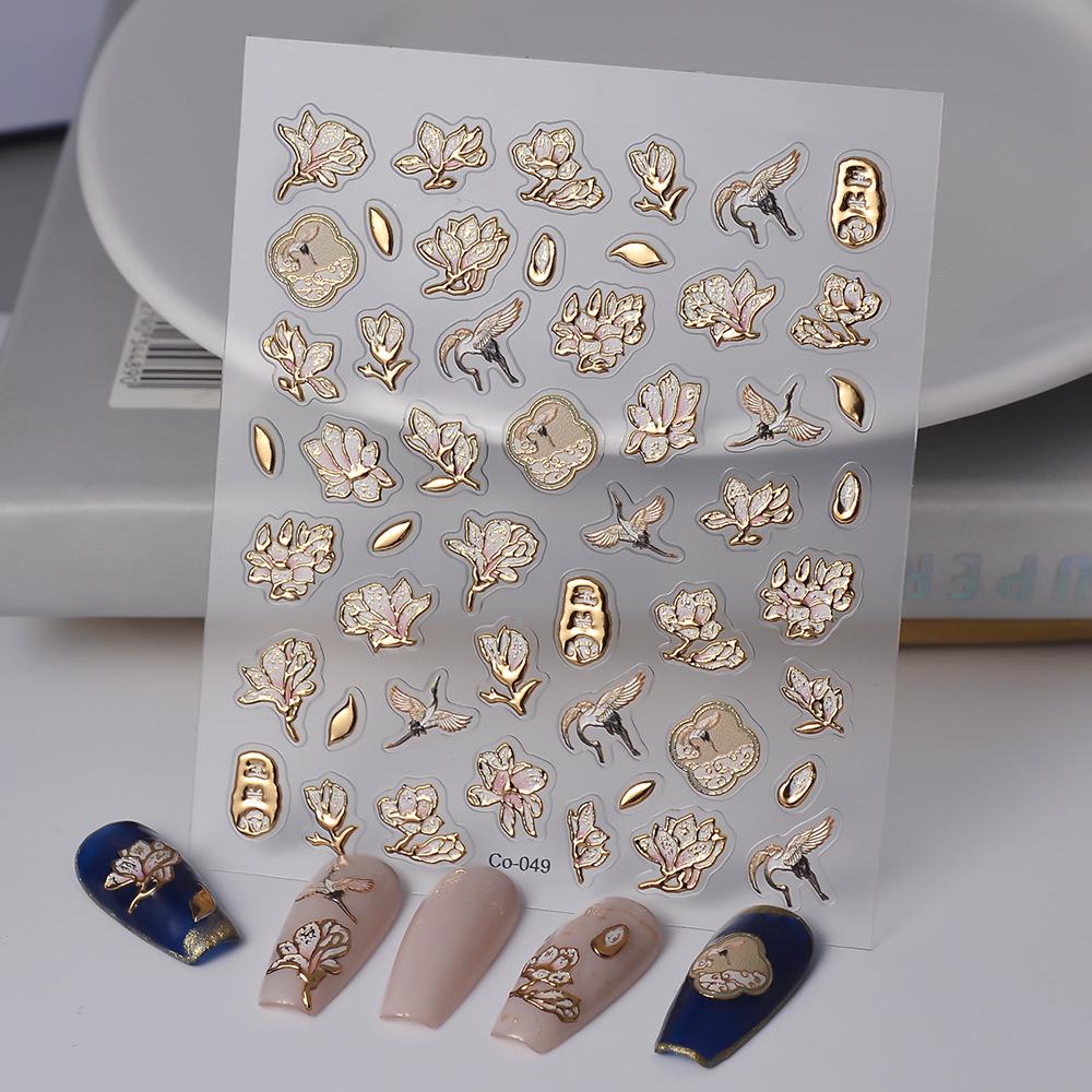 3D Starfish Goldfish Jelly Stickers for Nails, Phones, iPads & Planners