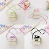 Kids Butterfly Knot Mini Shoulder Bag With Breathable Acrylic Material For Daily Use